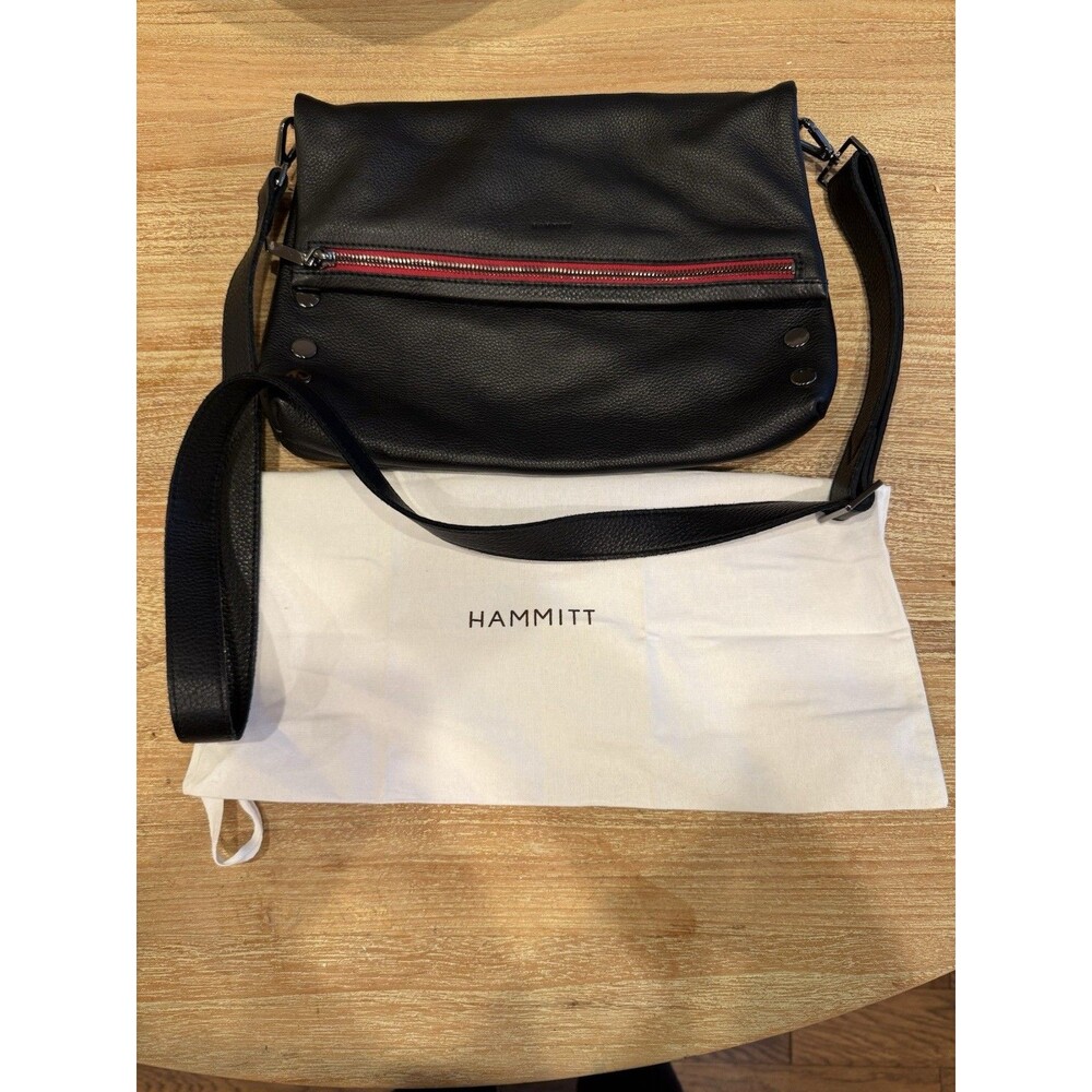 Hammit VIP Large Black / Gunmetal Rivets Excellent Condition Discontinued Rare